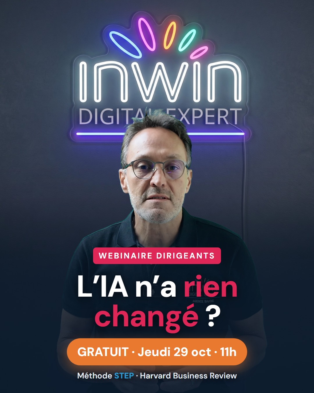 Webinaire Inwin le 29 Octobre 2026 sur l'IA